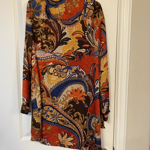 Chicos long sleeve multicolored tunic. - Picture 2 of 2